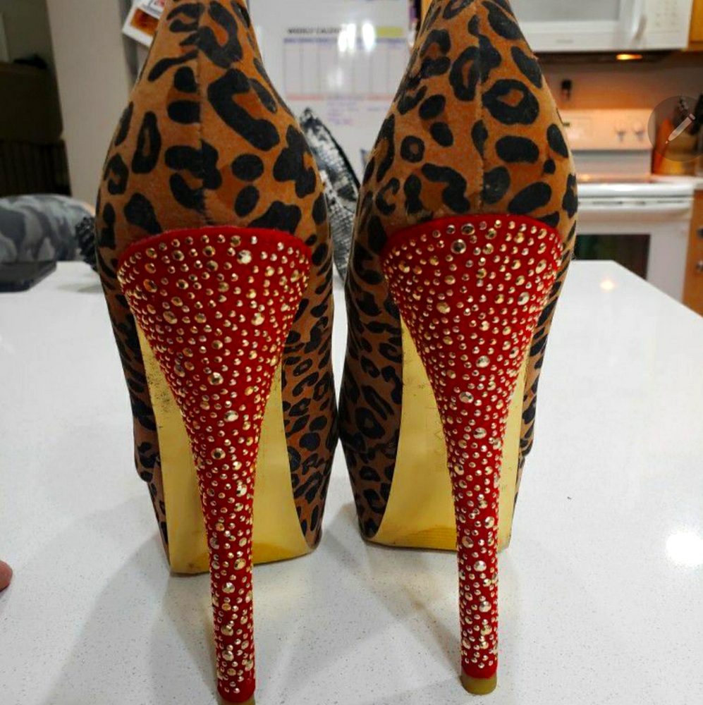 Peep toe Heels - Picture 2 of 2